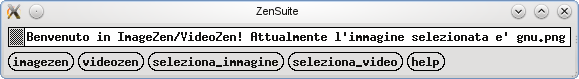 Schermata principale di ZenSuite